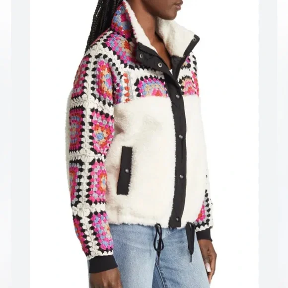 Free People x BLANK NYC Cuddle up Crochet Price firm